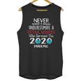 Never Underestimate Who Survived The Pandemic Retail Worker Unisex Tank Top