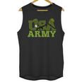 Usa Army Camo Logo Unisex Tank Top