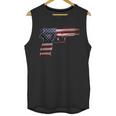 Usa Pistol Gun Unisex Tank Top