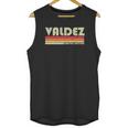 Valdez Surname Funny Retro Vintage 80S 90S Birthday Reunion Unisex Tank Top