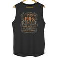 Vintage 1986 October 36 Years Old 36Th Birthday Gift Unisex Tank Top