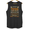 Vintage 23Rd Birthday August 1998 23 Years Old Gift Unisex Tank Top