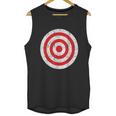 Vintage Bullseye Target Bulls Eye Funny Joke Unisex Tank Top