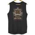 Vintage January 1972 49 Years Old 49Th Birthday Gift Unisex Tank Top