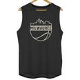 Vintage Milwaukee Wisconsin Cityscape Basketball Unisex Tank Top