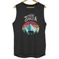 Vintage Mount Shasta Mountains Bear Unisex Tank Top