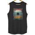 Vintage Poker Ace Of Spades Retro Cards Unisex Tank Top