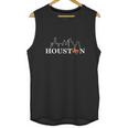 Vintage Retro Houston City Skyline Texas Tshirt Unisex Tank Top