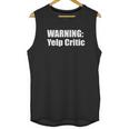 Warning Yelp Critic T-Shirt Unisex Tank Top