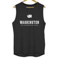 Washington State Home I Love Wa Evergreen State Unisex Tank Top