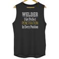 Welder Penetration Unisex Tank Top