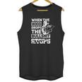 When The Hood Drops Funny Welder Gift Unisex Tank Top