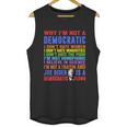 Why Im Not A Democratic Joe Biden Is A Democratic Clown Fun Unisex Tank Top