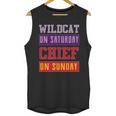 Wildcat On Saturday Chief On Sunday Unisex Tank Top