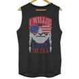 I Willie Love The Usa 4Th Of July Willie Nelson America Usa Independence Day Proud American Unisex Tank Top