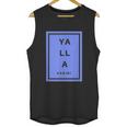 Yalla Habibi Arabic Lebanese Unisex Tank Top