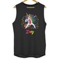 Zoey Dabbing Unicorn Unisex Tank Top