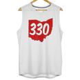 Akron Warren Canton Youngstown Ohio 330 Area Code Unisex Tank Top