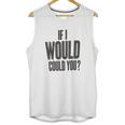 Alice In Chains If I Would Juniors White Unisex Tank Top