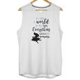 Alice In Wonderland My World Unisex Tank Top