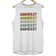 Amherst Massachusetts Retro Vintage Unisex Tank Top