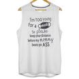 Baby Funny Social Distancing Unisex Tank Top