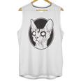 Black Metal Sphynx Cat I Pastel Goth And Death Metal Unisex Tank Top