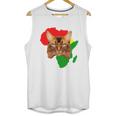 Black History Month African Map Somali Gift For Pet Lovers Proud Black Unisex Tank Top