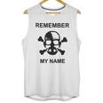 Breaking Bad Remember My Name Crossbones Unisex Tank Top