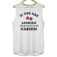 Casino Funny Cruise Ship Accessories Boat Unisex Tank Top