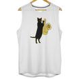 Cat Playing Saxophone Shirt Cool Wind Instrument Sax Gift Unisex Tank Top