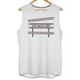 Caution Stay Back 6 Feet Social Distancing Unisex Tank Top