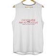 Chocolatine Ou Pain Au Chocolat Perso Je Men Fous Unisex Tank Top