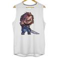 Chucky Middle Finger Unisex Tank Top