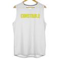 Constable Office Police Department Unisex Tank Top