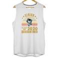 Cute Stitch Disney Senior 2020 Shirt Class Of 2020 Graduation Quarantine Unisex Tank Top