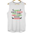 Dasher Dancer Prancer Vixen Comet Cupid Donner Blitzen Rudolph Unisex Tank Top