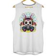 Day Of The Dead Dia De Los Muertos Bunny Sugar Skull Unisex Tank Top