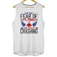 I Don’T Have A Fear Of Flying I Have A Fear Of Crashing Unisex Tank Top