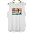 Eat Sleep Fade Repeat Barber Gift Hairstylist Barber Unisex Tank Top