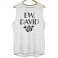 Ew David Alexis Moira Rose Merchandise Black Raglan Basebal Unisex Tank Top