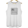 F1 Press For Help Unisex Tank Top