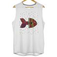 Fish Inspired By Kuna Artwork Of PanamaUnisex Tank Top