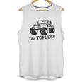 Go Topless Racerback Unisex Tank Top