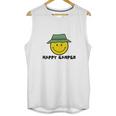 Happy Camper Camping Smiley Face Unisex Tank Top