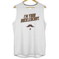 Im Your Huckleberry Western Quote Funny Vintage Gray Unisex Tank Top