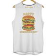 Junk Food Cheeseburger Hamburger Day Burger Fries Unisex Tank Top