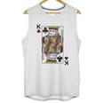 King Of Clubs Blackjack Cards Poker 21 K Unisex Tank Top