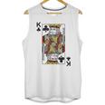 - King Of Clubs Blackjack Cards Poker 21 Unisex Tank Top