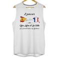 Lamour Entre Une Mère Et Sa Fille Ne Connaît Pas La Distance Unisex Tank Top